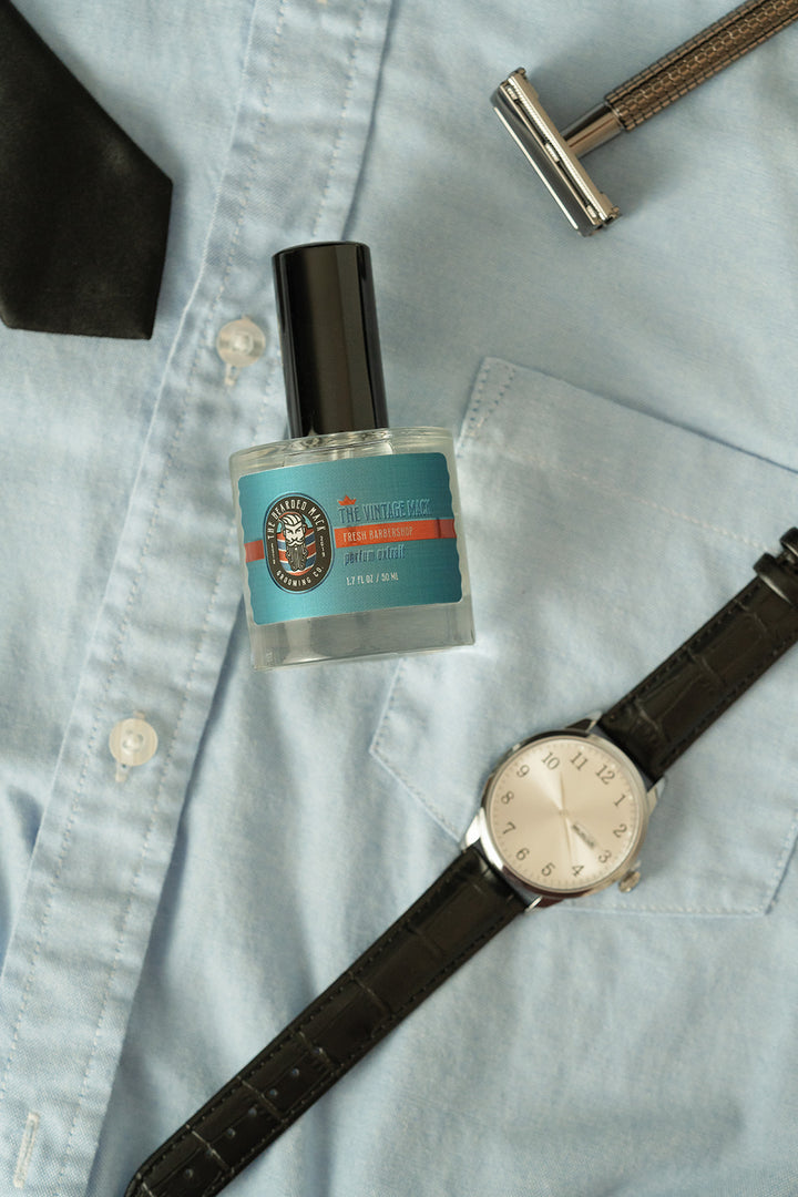 The Vintage Mack Parfum Extrait cologne The Bearded Mack Grooming CO