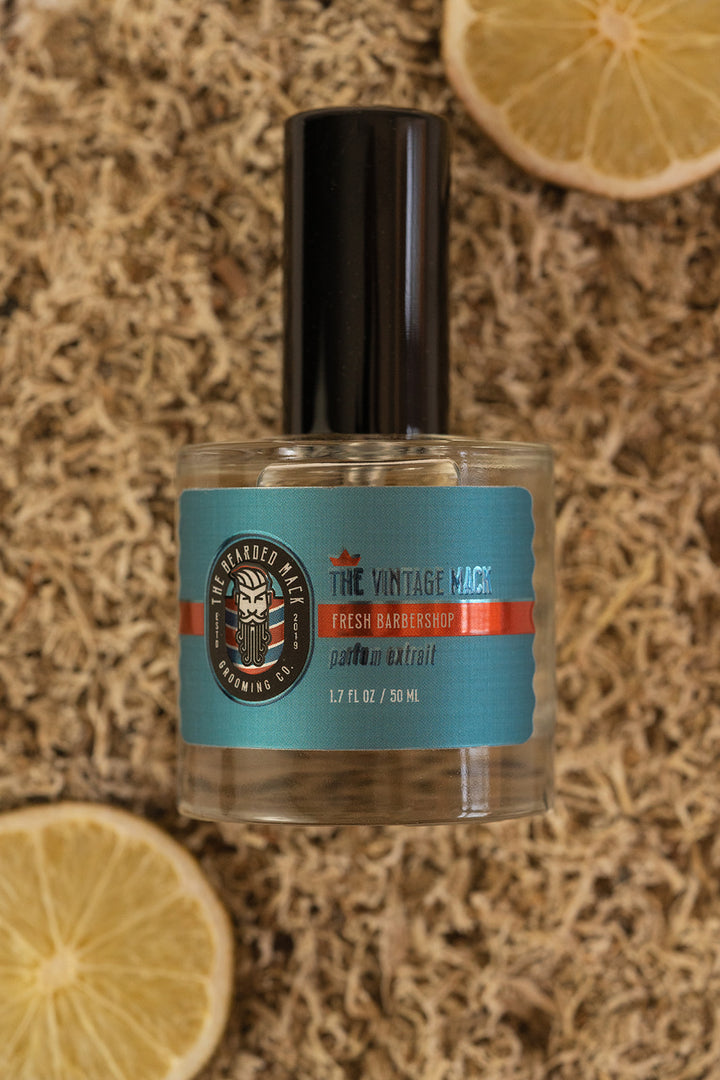 The Vintage Mack Parfum Extrait cologne The Bearded Mack Grooming CO