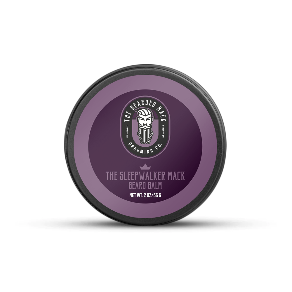 The Sleepwalker Mack Beard Balm- Lavender + Vanilla Beard Balm The Bearded Mack Grooming CO
