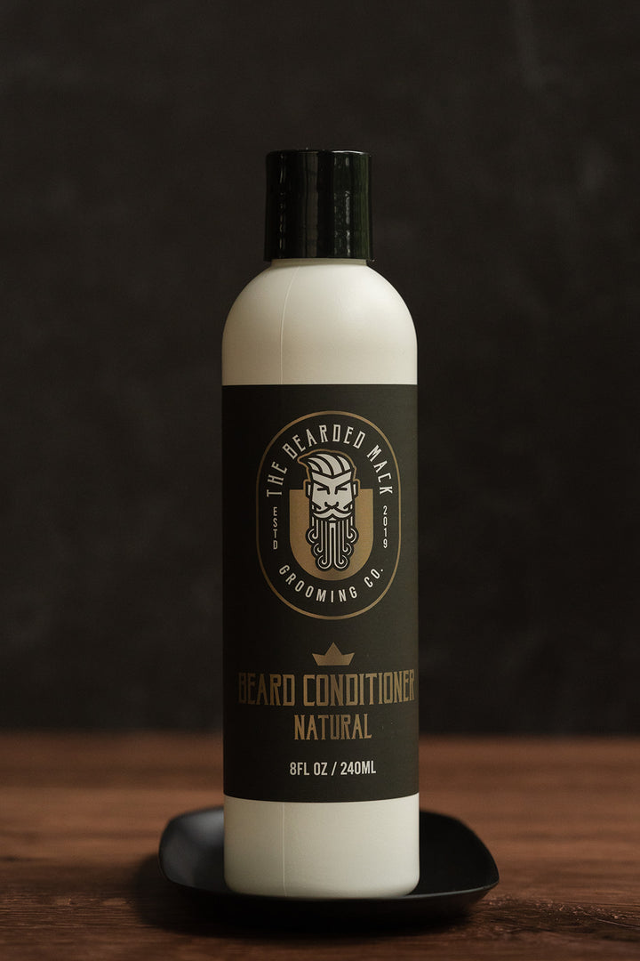Beard Conditioner - Natural (Unscented) Beard Conditioner The Bearded Mack Grooming CO