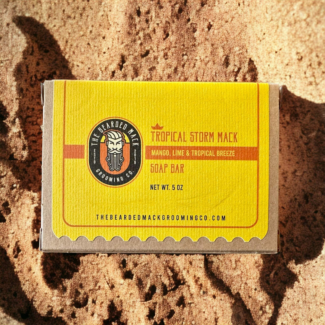 Tropical Storm Mack Handcrafted Bar Soap Soap Bar The Bearded Mack Grooming CO