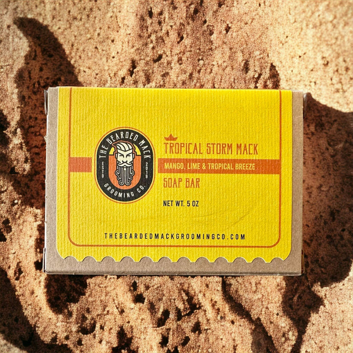 Tropical Storm Mack Handcrafted Bar Soap Soap Bar The Bearded Mack Grooming CO