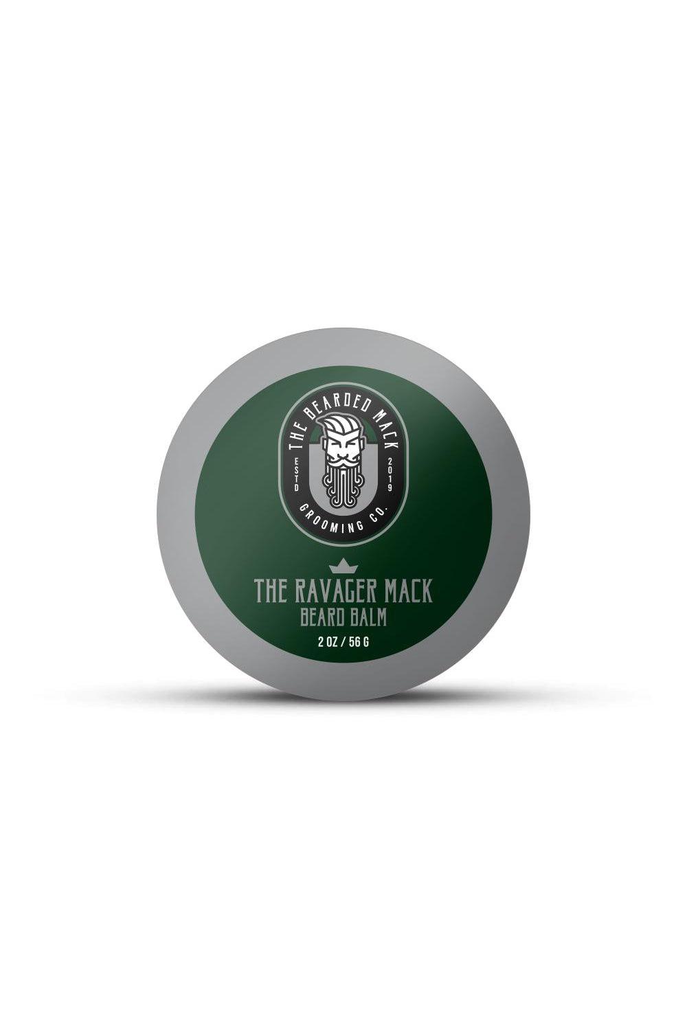 The Ravager Mack Beard Balm- Amber, Grapefruit + Patchouli Beard Balm The Bearded Mack Grooming CO