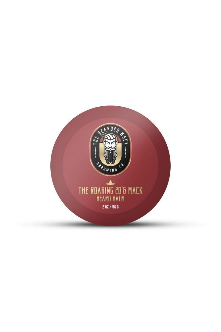 The Roaring 20’s Mack Beard Balm - Bay Rum, Leather + Tobacco Beard Balm The Bearded Mack Grooming CO