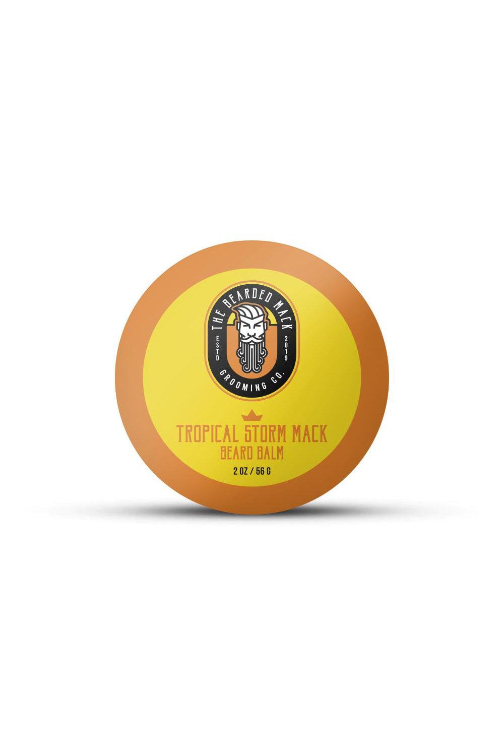 Tropical Storm Mack Beard Balm - Mango + Lime Beard Balm The Bearded Mack Grooming CO   