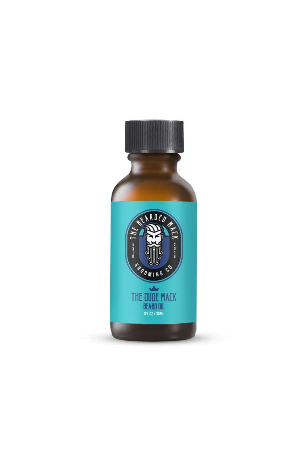 The Dude Mack Beard Oil - Agave, Coconut Water + Sweet Oud (Seasonal) Beard Oil The Bearded Mack Grooming CO   