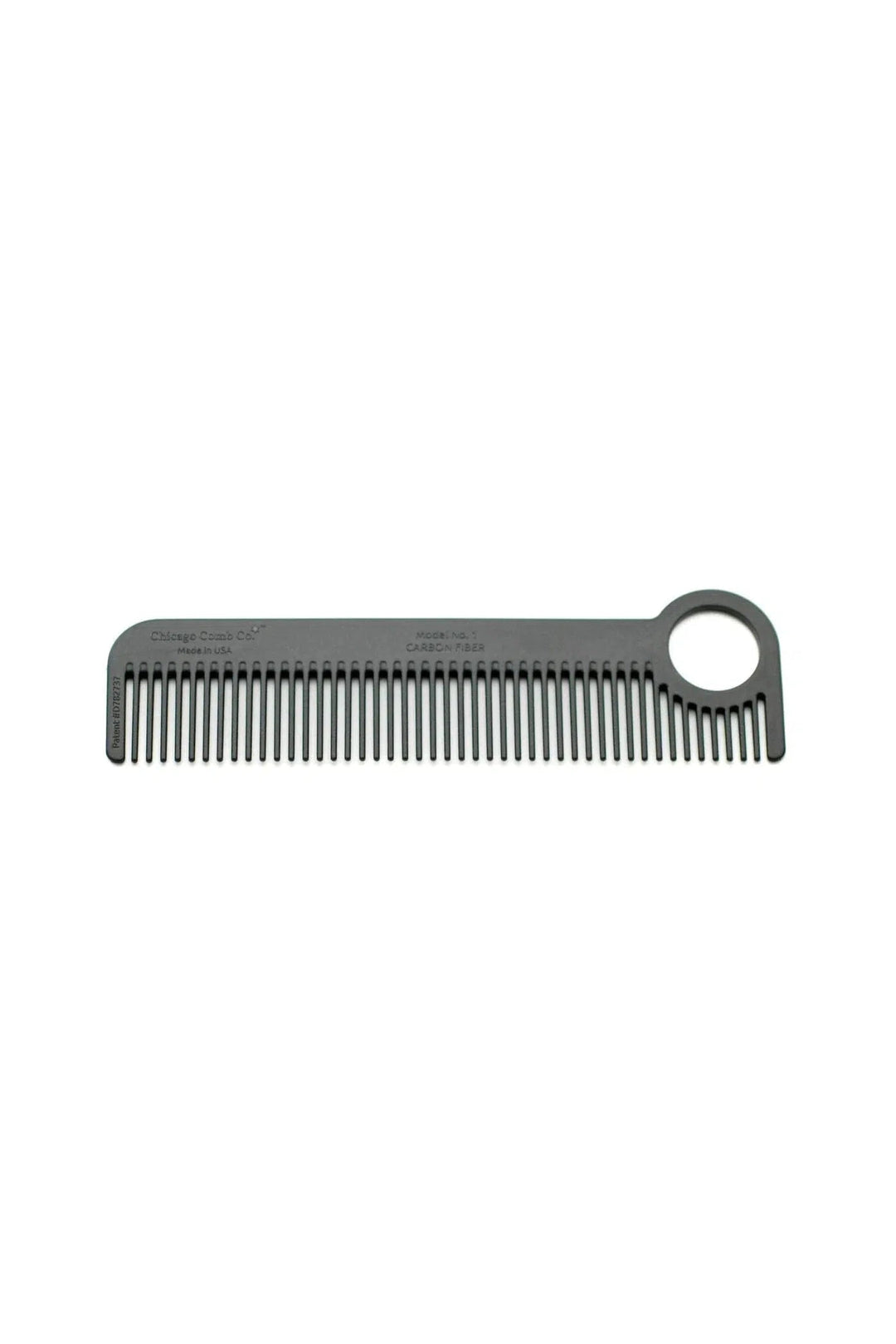 The Bearded Mack Custom Carbon Fiber Chicago Comb #1 The Bearded Mack Grooming CO