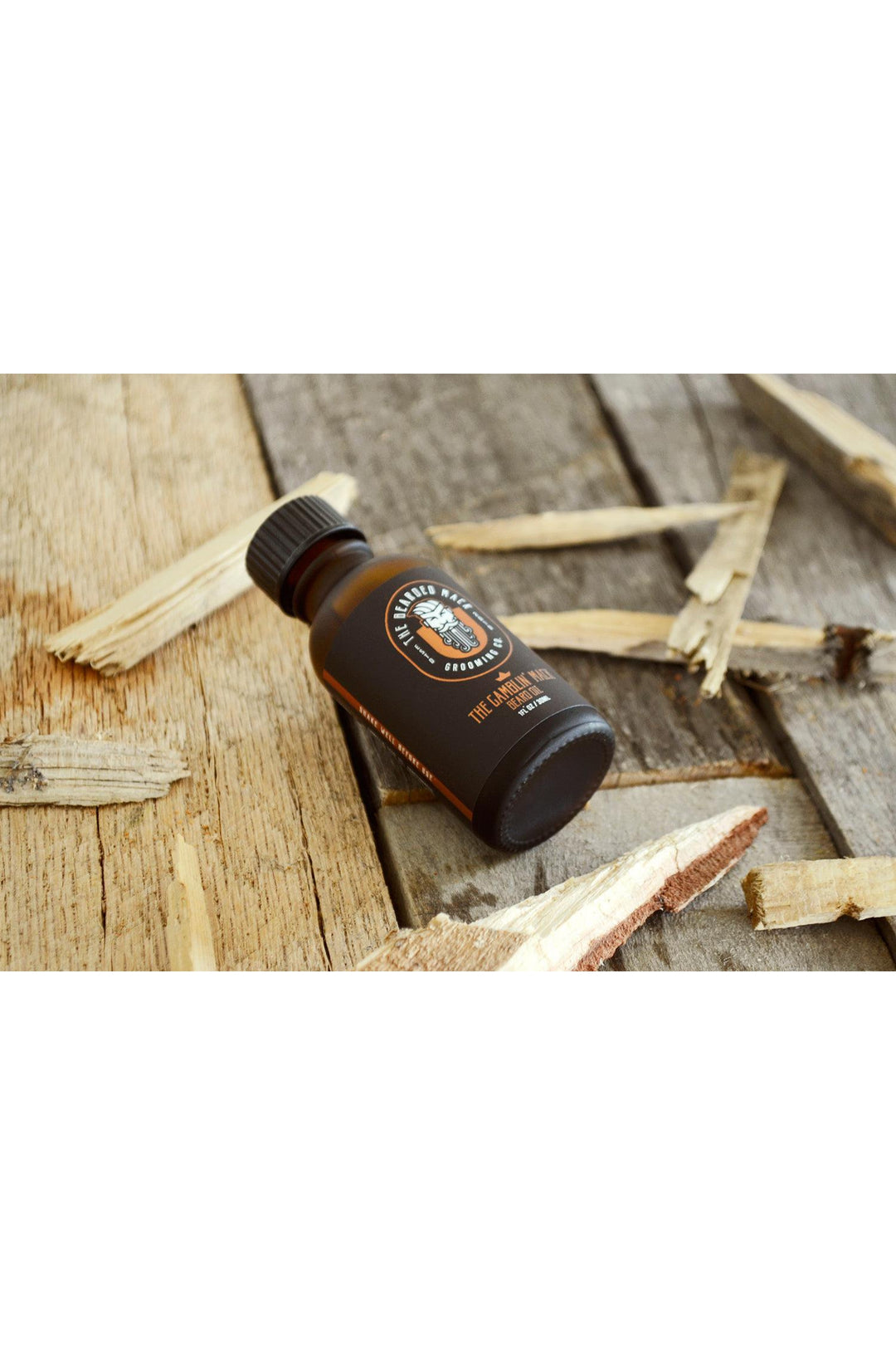 The Gamblin' Mack Beard Oil - Oud, Leather + Frankincense Beard Oil The Bearded Mack Grooming CO