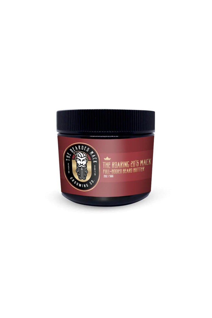 The Roaring 20’s Mack Beard Butter - Bay Rum, Leather + Tobacco Beard Butter The Bearded Mack Grooming CO