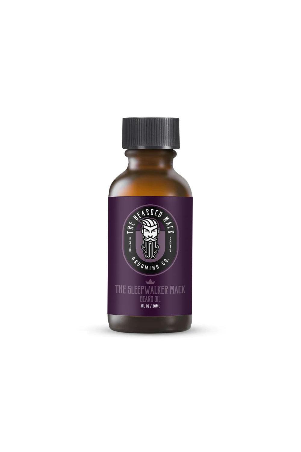 The Sleepwalker Mack Beard Oil - Lavender + Vanilla  The Bearded Mack Grooming CO   