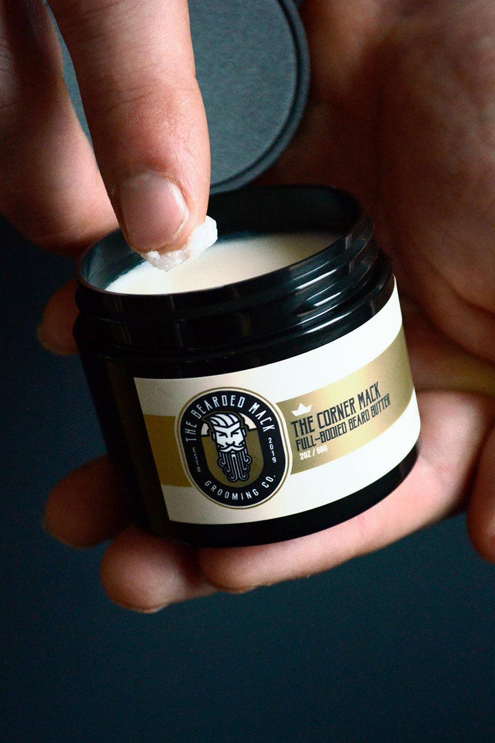 The Corner Mack Beard Butter- Citrus Cologne Beard Butter The Bearded Mack Grooming CO