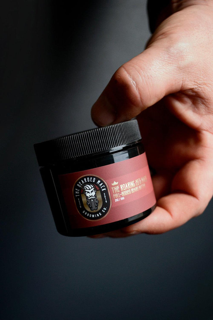 The Roaring 20’s Mack Beard Butter - Bay Rum, Leather + Tobacco Beard Butter The Bearded Mack Grooming CO