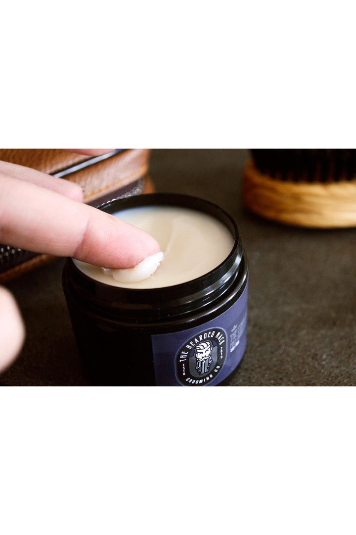 The Command Mack Beard Butter- Fresh Lime, Mint + Ginger Beard Butter The Bearded Mack Grooming CO