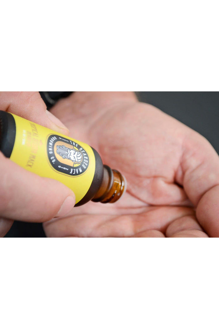 Tropical Storm Mack Beard Oil - Mango + Lime Beard Oil The Bearded Mack Grooming CO