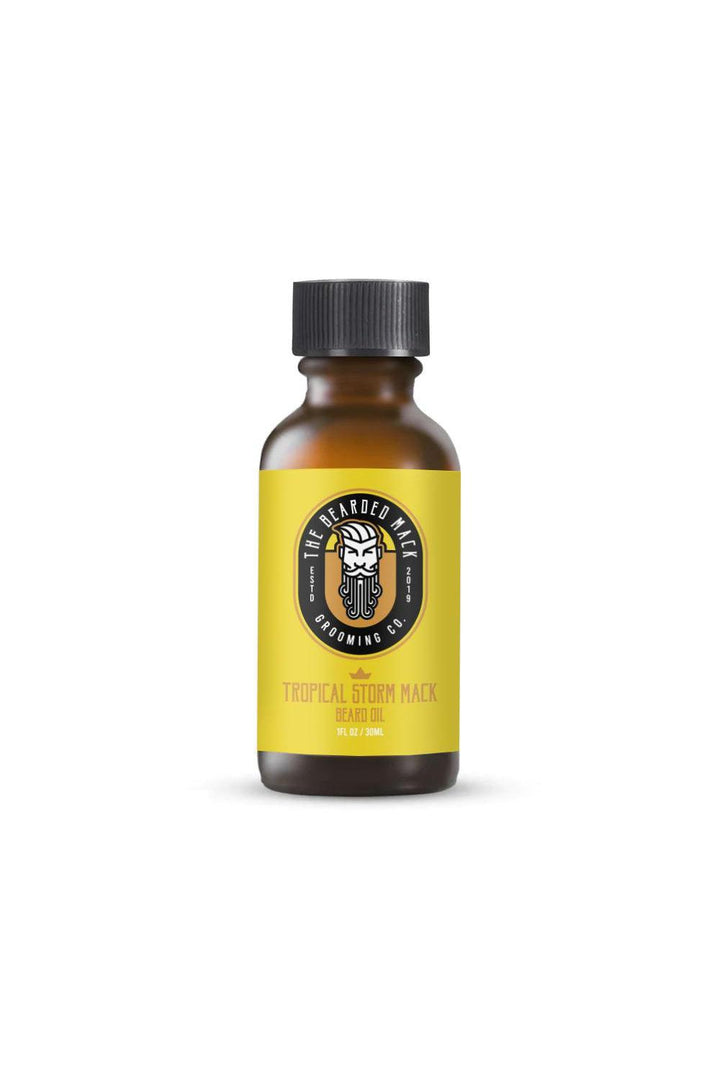 Tropical Storm Mack Beard Oil - Mango + Lime Beard Oil The Bearded Mack Grooming CO