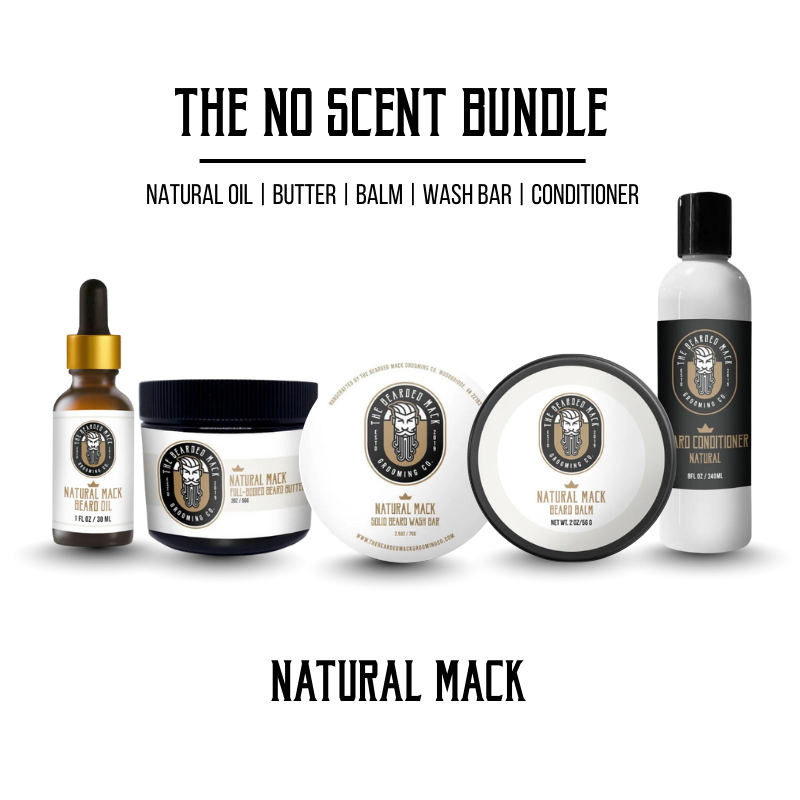 The No Scent Bundle The Bearded Mack Grooming CO