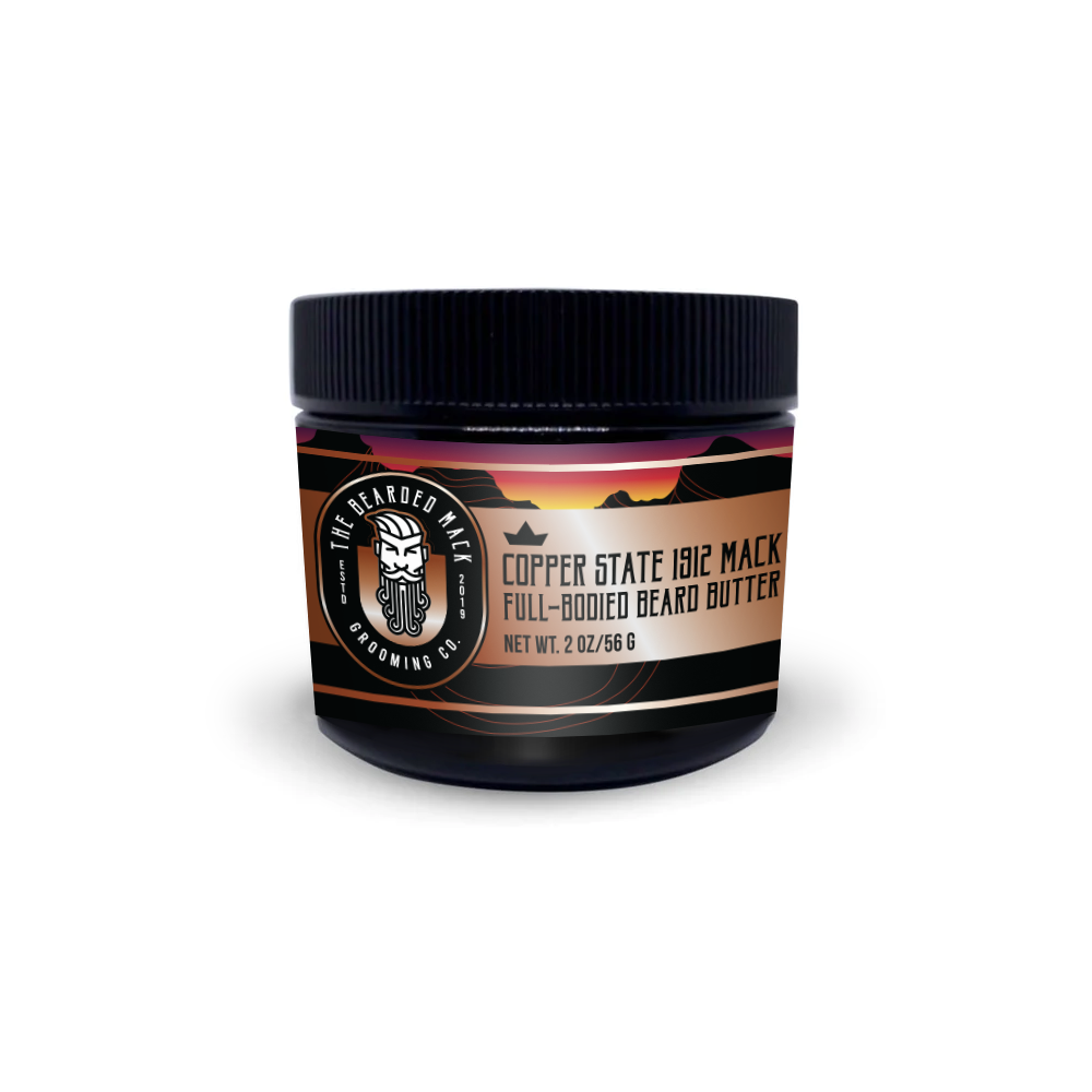 Copper State 1912 Mack Beard Butter | Citrus • Desert Sage • Cedarwood Beard Butter The Bearded Mack Grooming CO