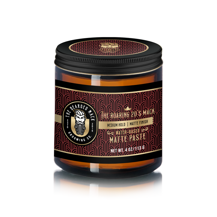 Matte Paste - The Roaring 20's Mack Hair Pomade The Bearded Mack Grooming CO   