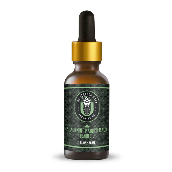 Beard Oil Grooming – Blackmint Maduro Mack Signature | The Bearded
