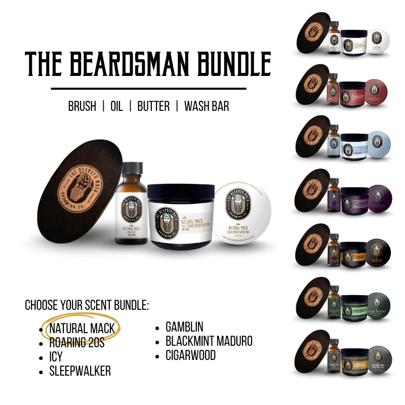 New Beardsman Bundle The Bearded Mack Grooming CO Natural