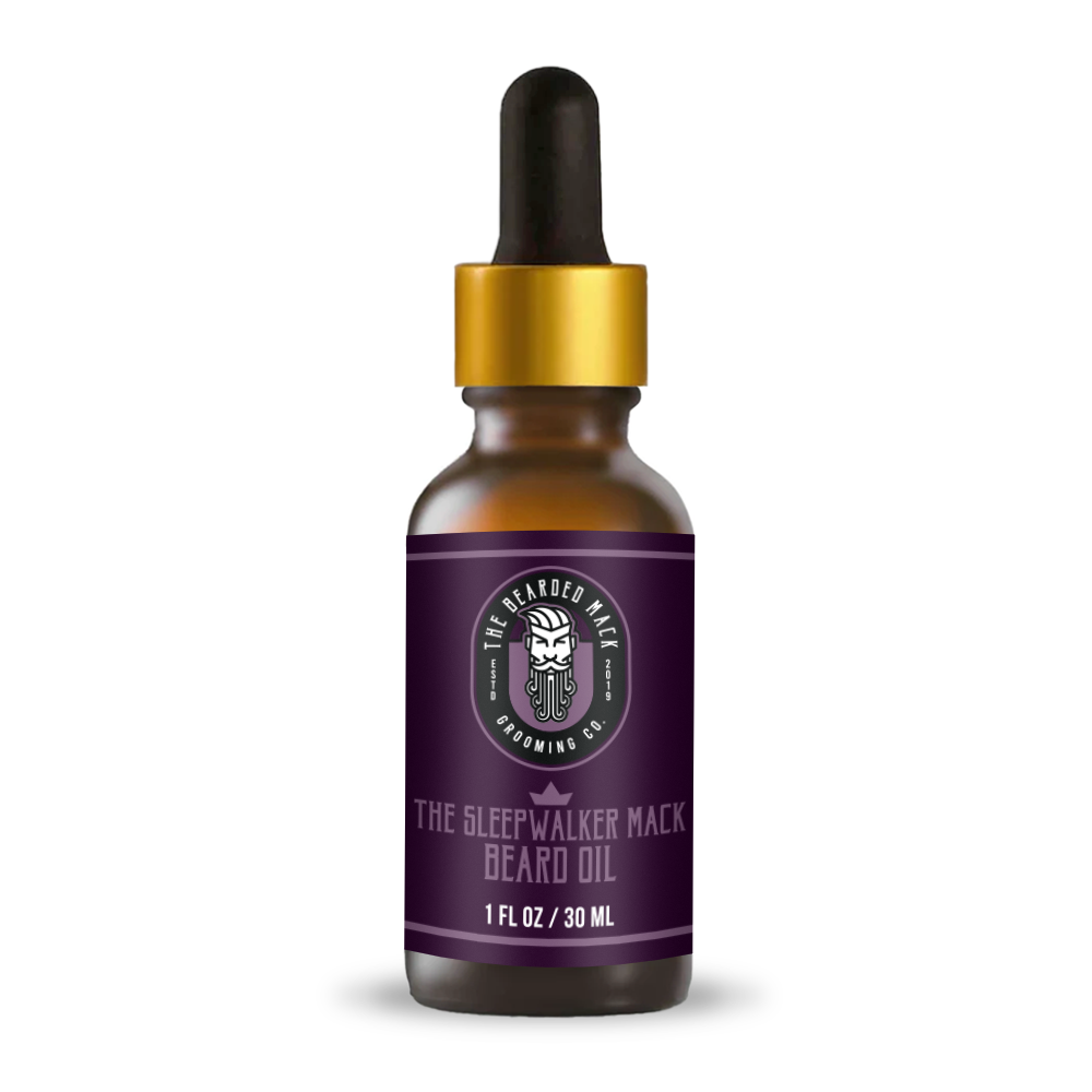 The Sleepwalker Mack Signature Beard Oil - Lavender + Vanilla Beard Oil The Bearded Mack Grooming CO
