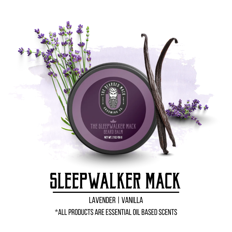 The Sleepwalker Mack Beard Balm | Lavender • Vanilla Beard Balm The Bearded Mack Grooming CO