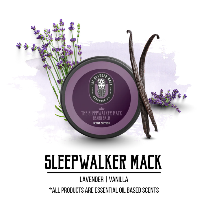 The Sleepwalker Mack Beard Balm | Lavender • Vanilla Beard Balm The Bearded Mack Grooming CO