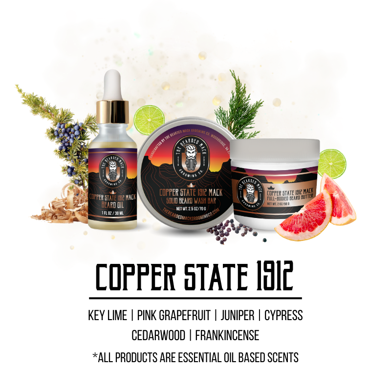 Copper State 1912 Bundle The Bearded Mack Grooming CO