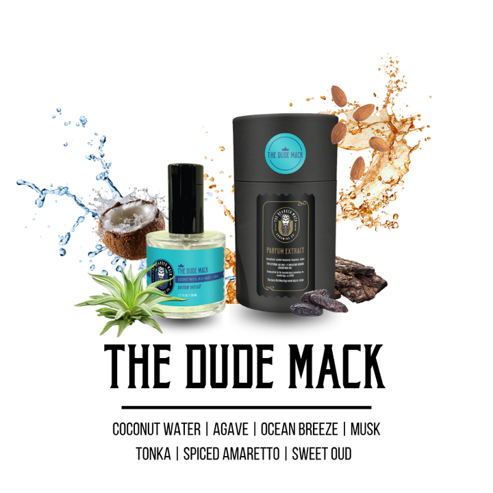 The Dude Mack Parfum Extrait cologne The Bearded Mack Grooming CO