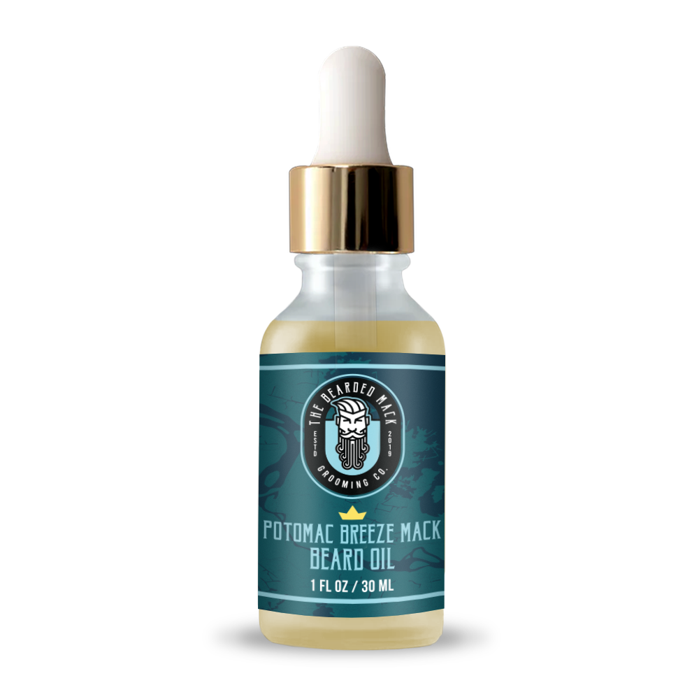 Potomac Breeze Mack Signature Beard Oil | Passion Fruit • Nectarine• Tea • Spice