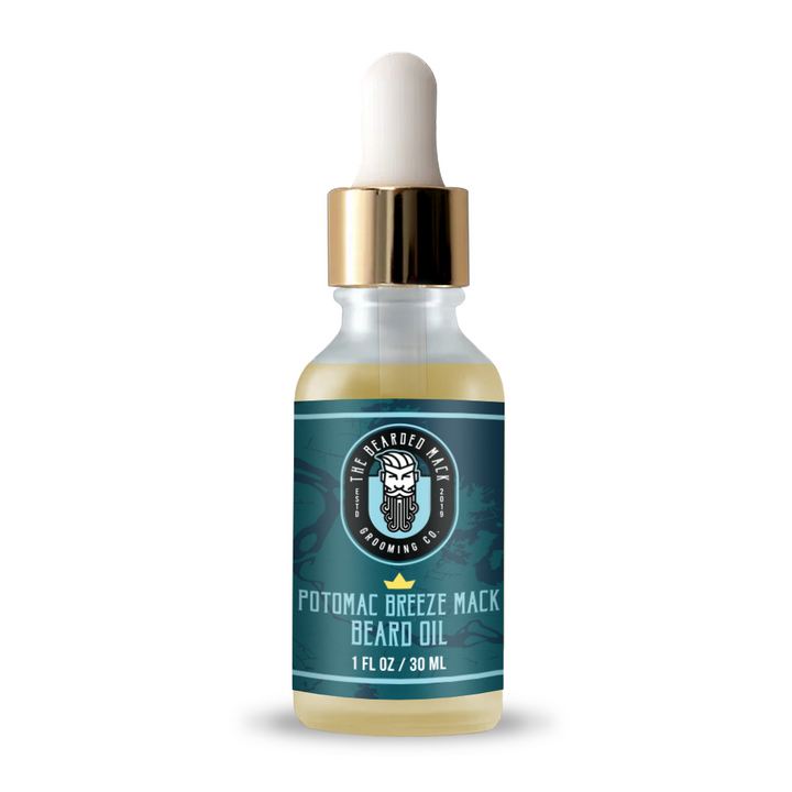 Potomac Breeze Mack Signature Beard Oil | Passion Fruit • Nectarine• Tea • Spice
