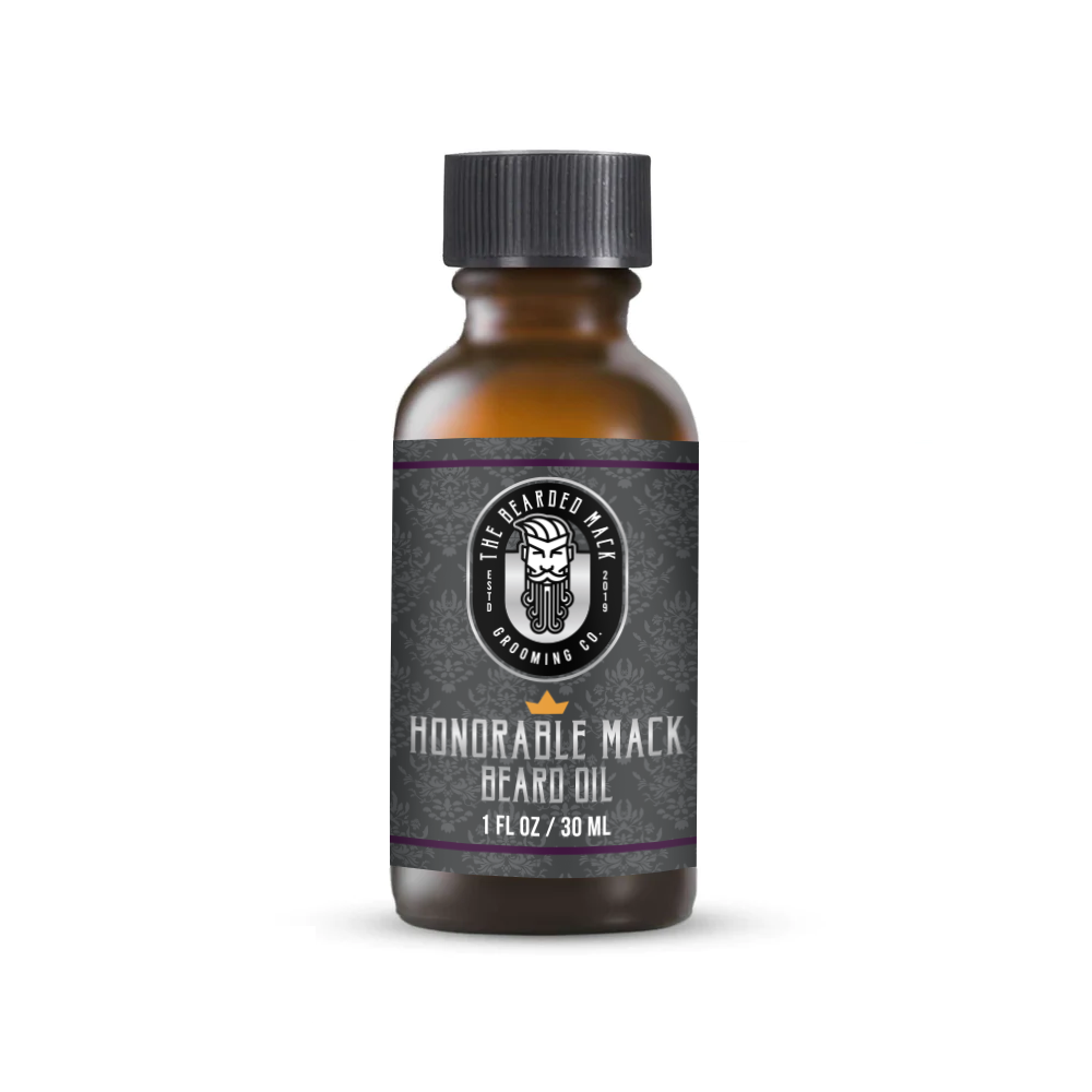 Honorable Mack Signature Beard Oil - Oud, Saffron, Tobacco + Vanilla