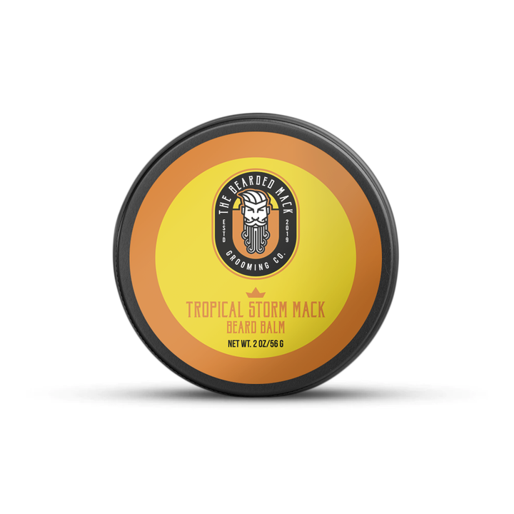 Tropical Storm Mack Beard Balm - Mango + Lime Beard Balm The Bearded Mack Grooming CO   