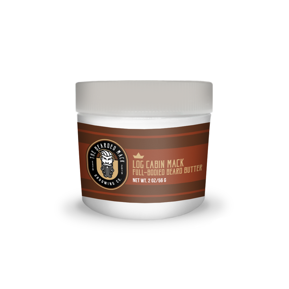 Log Cabin Mack Beard Butter - Campfire Cologne Beard Butter The Bearded Mack Grooming CO