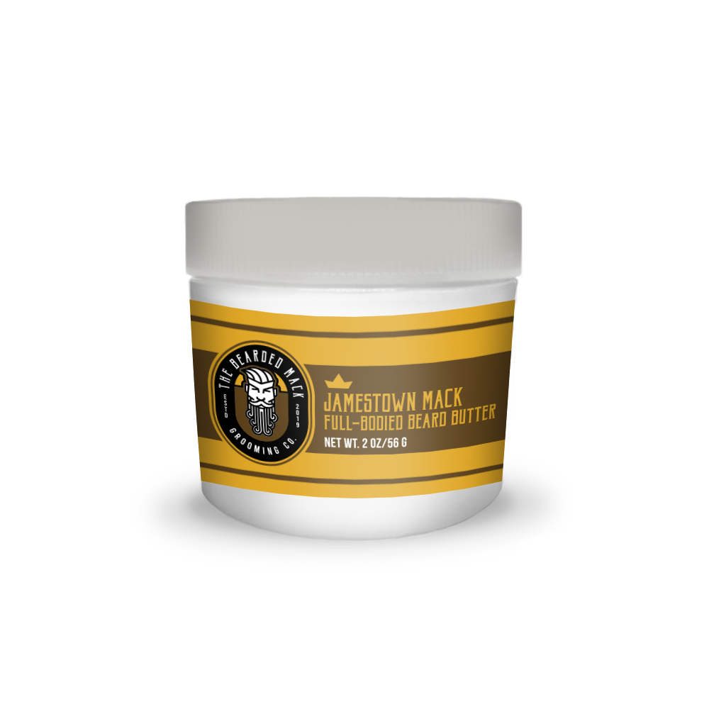 Jamestown Mack Beard Butter - Tobacco + Vanilla Beard Butter The Bearded Mack Grooming CO