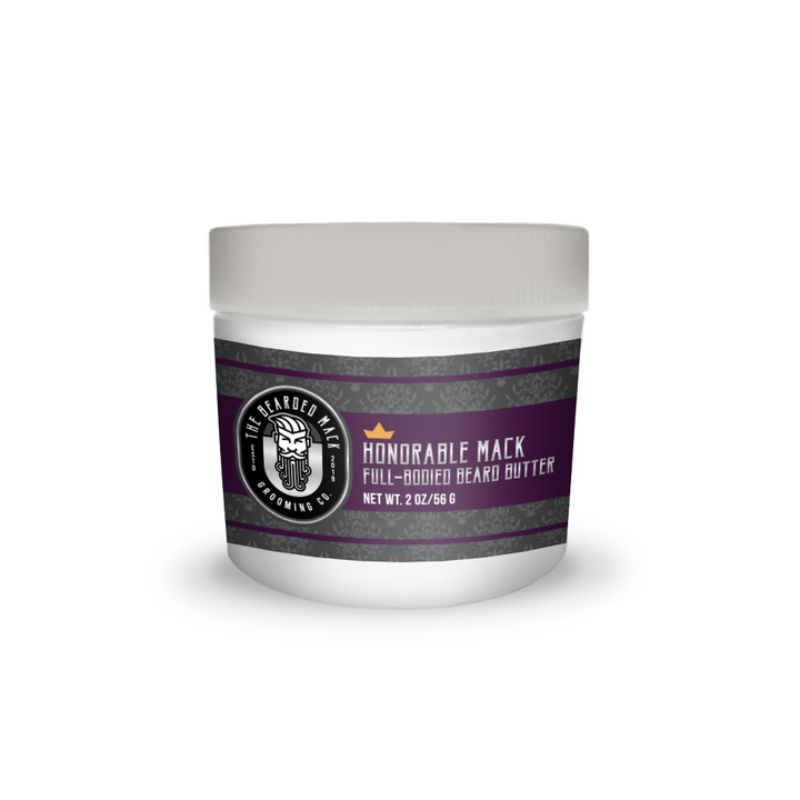 Honorable Mack Beard Butter | Oud • Saffron • Tobacco • Vanilla Beard Butter The Bearded Mack Grooming CO