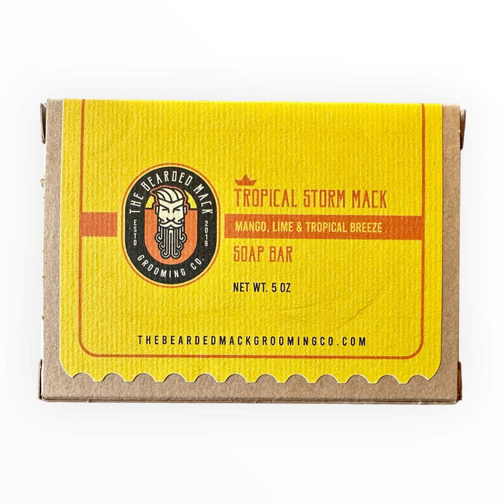 Tropical Storm Mack Handcrafted Bar Soap Soap Bar The Bearded Mack Grooming CO   