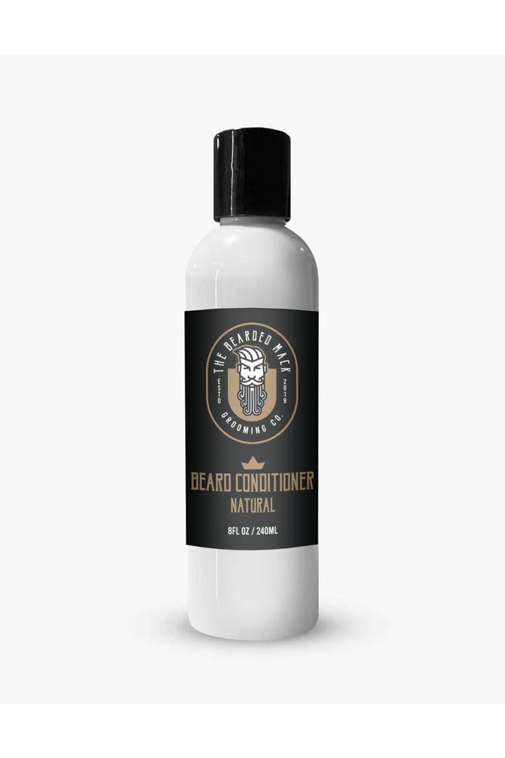 Beard Conditioner - Natural (Unscented) Beard Conditioner The Bearded Mack Grooming CO   