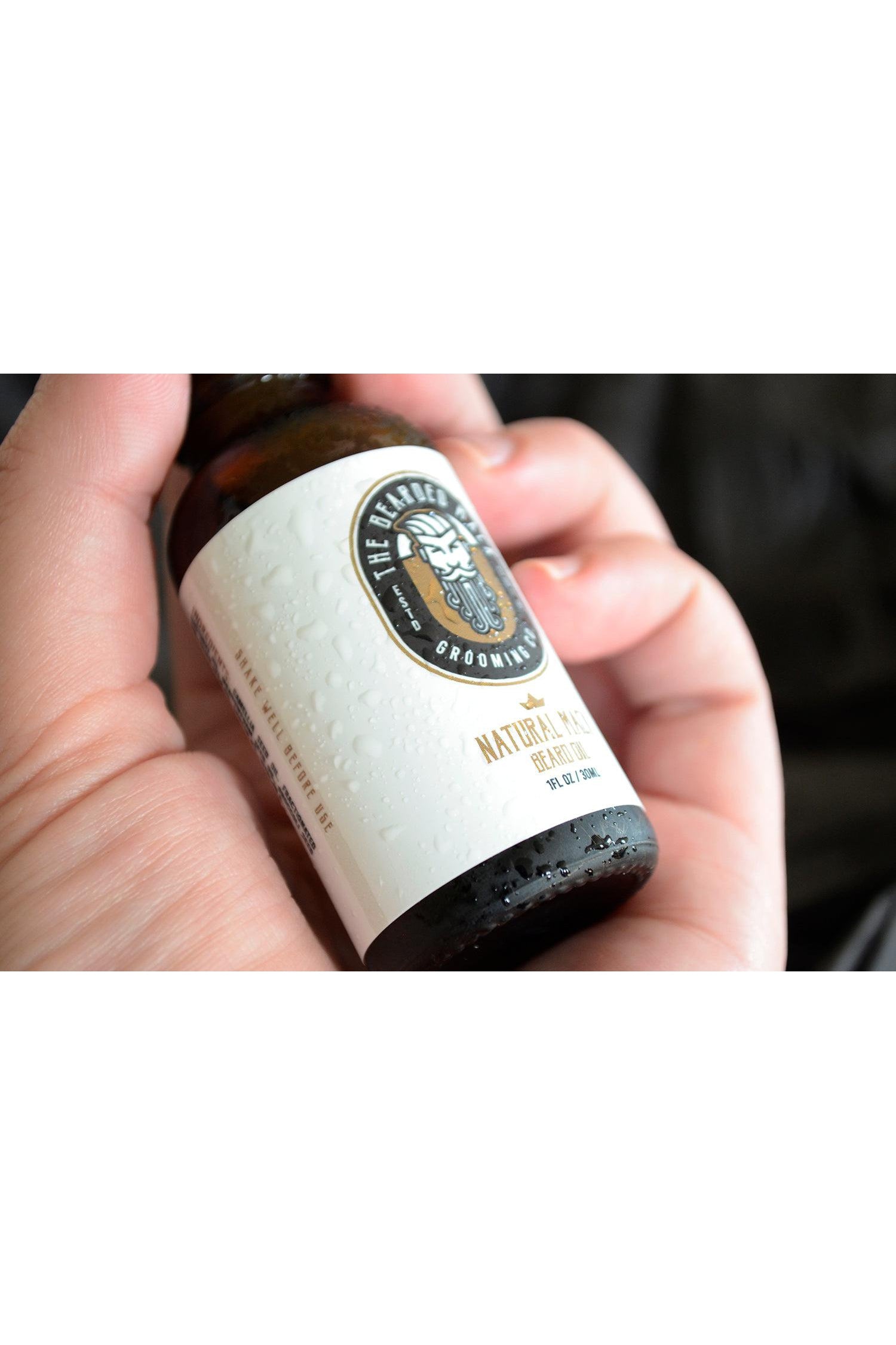 Beard Oil Grooming – Natural Mack Signature | The Bearded Mack &n