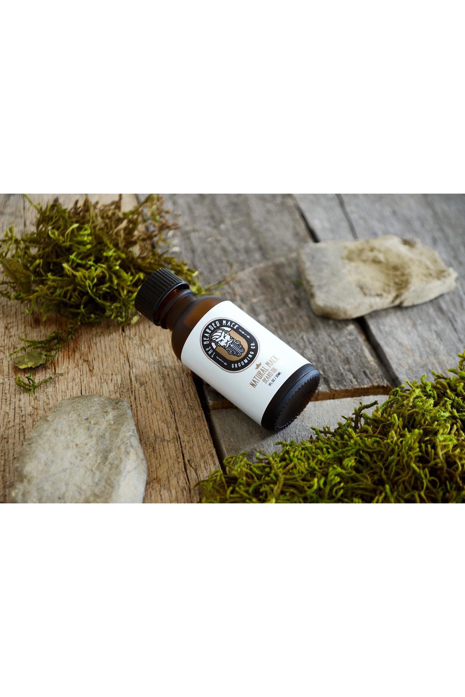 MACKA B Natural Herb 7インチシングル Beard Oil Grooming – Natural Mack Signature | The Bearded Mack &n