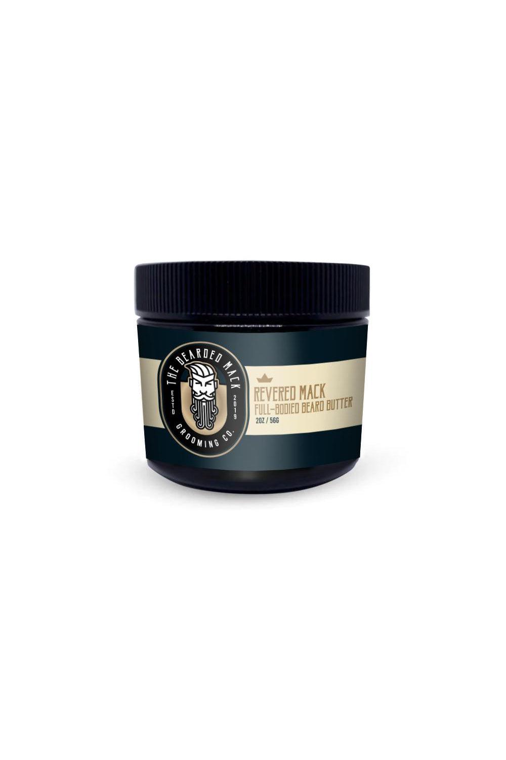 Revered Mack Beard Butter- Citrus, Tobacco + Cedarwood Beard Butter The Bearded Mack Grooming CO   